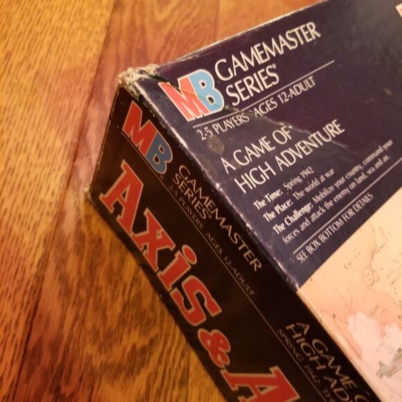 WB Axis Allies Board Game 1987 World War 2 COMPLETE Strategy Gift - Picture 13 of 15